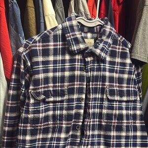 Jachs Blue Plaid Button Down